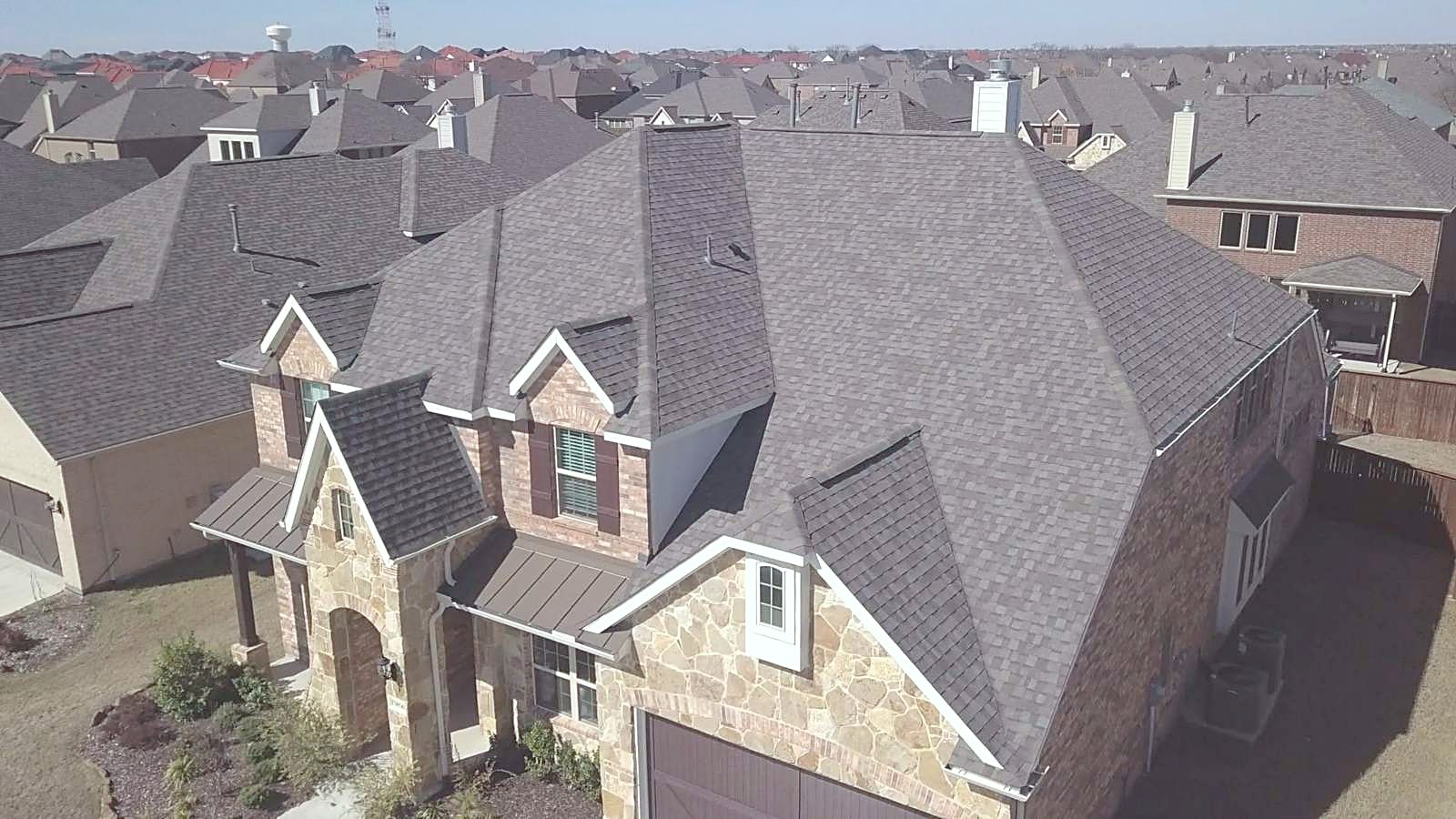 StormLight Exteriors at work in the Dallas-Fort Worth Metroplex